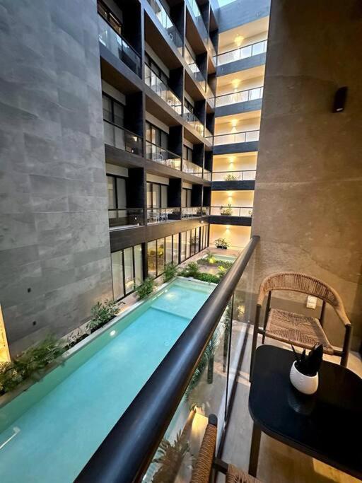 Pool View / Rooftop Pool, Jacuzzi, Gym & Bar * Playa del Carmen